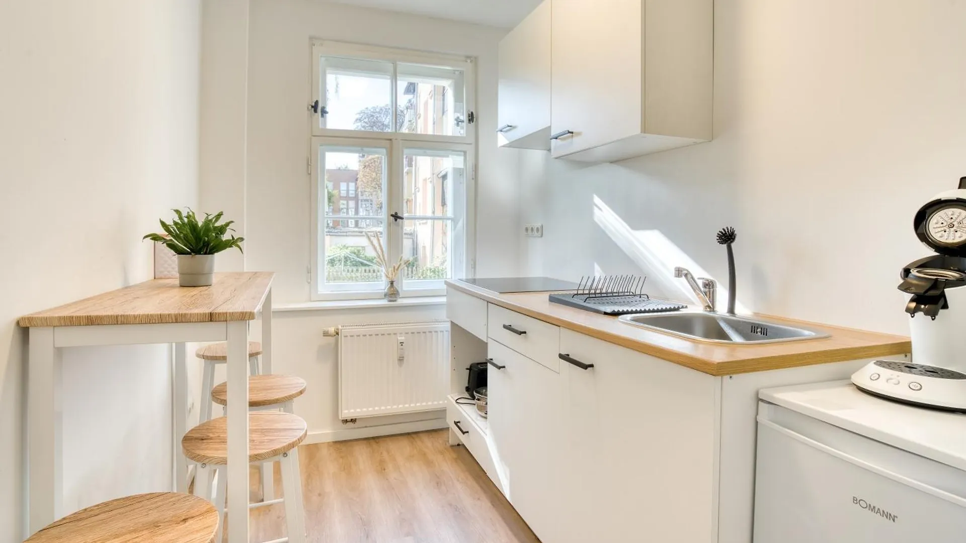Apartment Ferienwohnung Homy I Moderner Retrocharme Wlan & Netflix Leipzig Deutschland