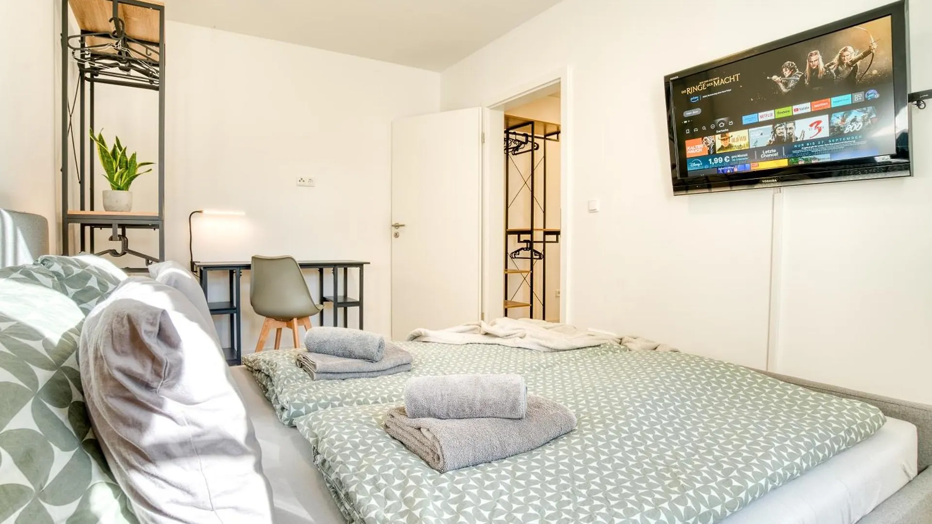 Ferienwohnung Homy I Moderner Retrocharme Wlan & Netflix Leipzig Apartment